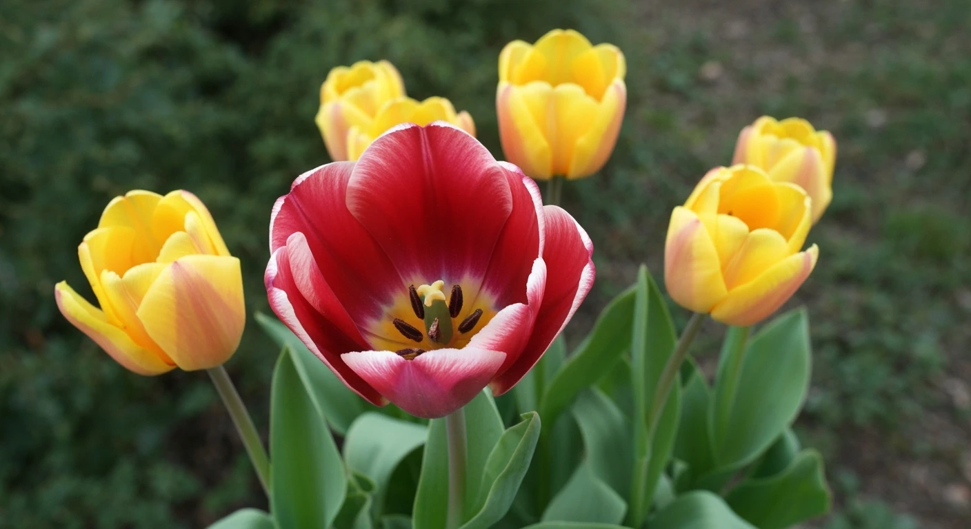 Kiedy najlepiej oddzielić i przygotować małe cebulki tulipanów do sadzenia?