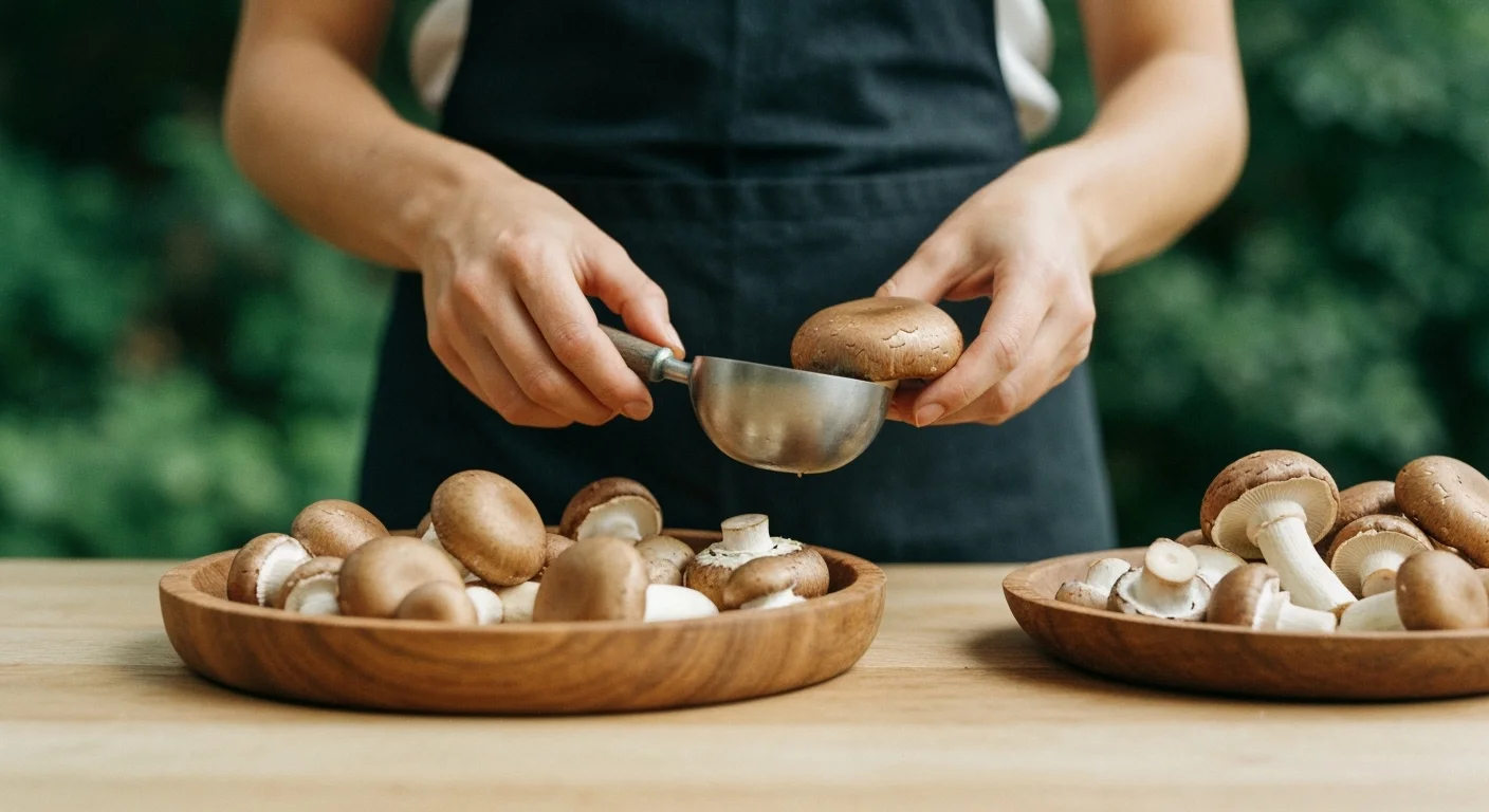 Kiedy obieranie grzybów jest kluczowe, a kiedy można z niego zrezygnować?